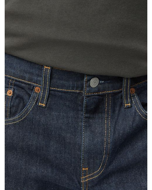 Levi's Blue Men's 502 Regular Taper Fit Jeans for men
