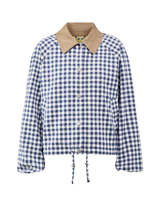 Barbour Blue Ovingham Casual Jacket Multi