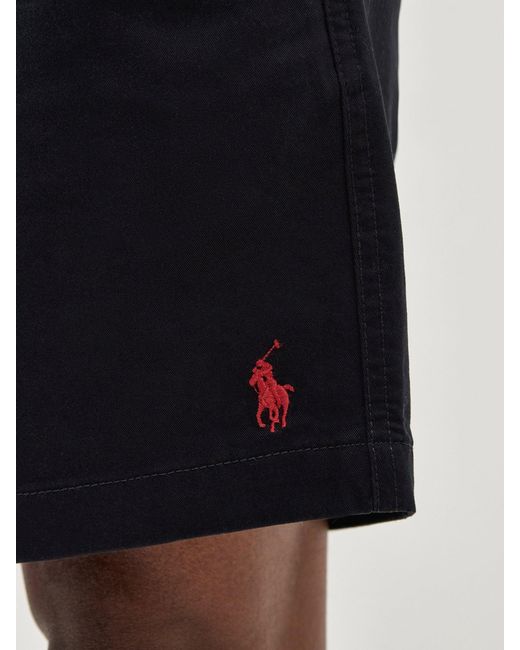 Polo Ralph Lauren Black Prepster Shorts for men