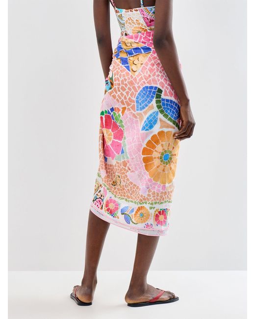 Seafolly White Beach Boheme Sarong