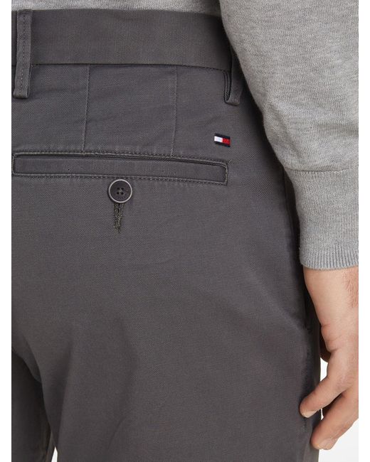 Tommy Hilfiger Gray 1985 Denton Chinos for men
