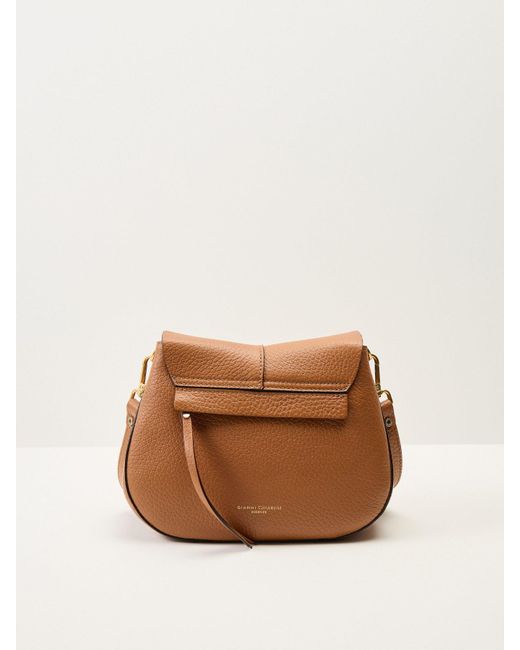 Gianni Chiarini Natural New Helena Round Crossbody Bag