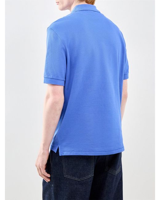 Paul Smith Blue Zebra Polo Top for men
