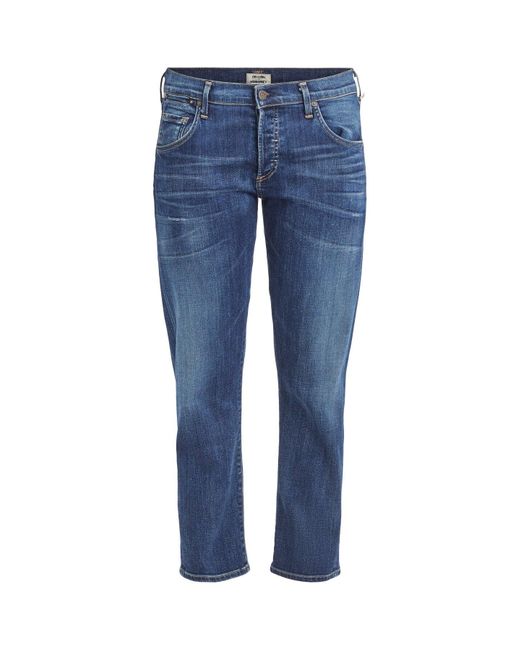 Citizens of Humanity Blue Women's Emerson Slim Fit Boyfriend Jeans