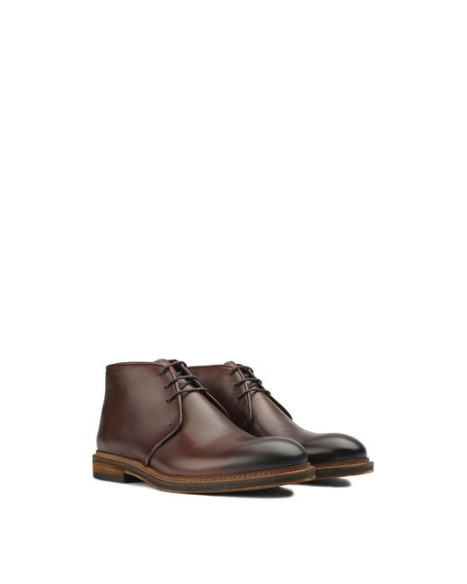 Sole Brown Elvyn Chukka Boots, Leather for men