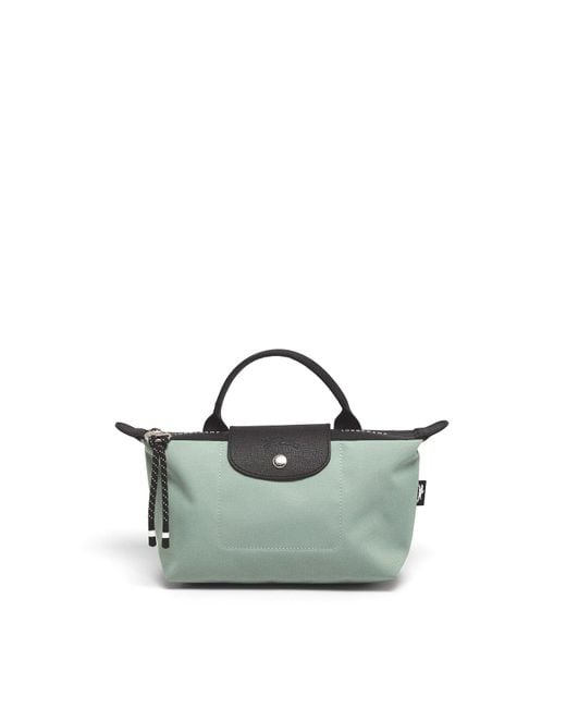 Longchamp Green Le Pliage Energy Pouch Bag