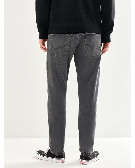 Jack & Jones Gray Slim Fit Jeans for men