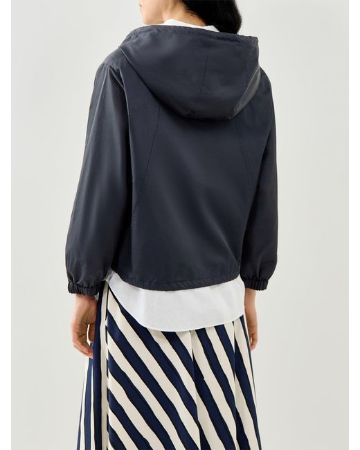 Marella Blue Zucca Raincoat