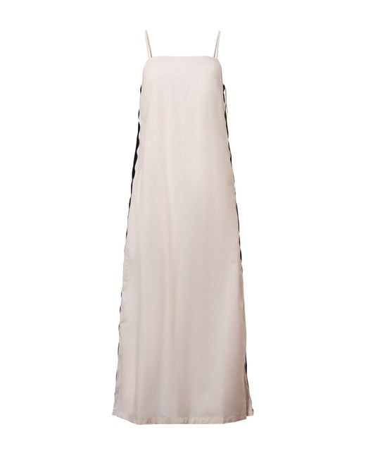 Seafolly Natural Bandeau Maxi Dress Cream