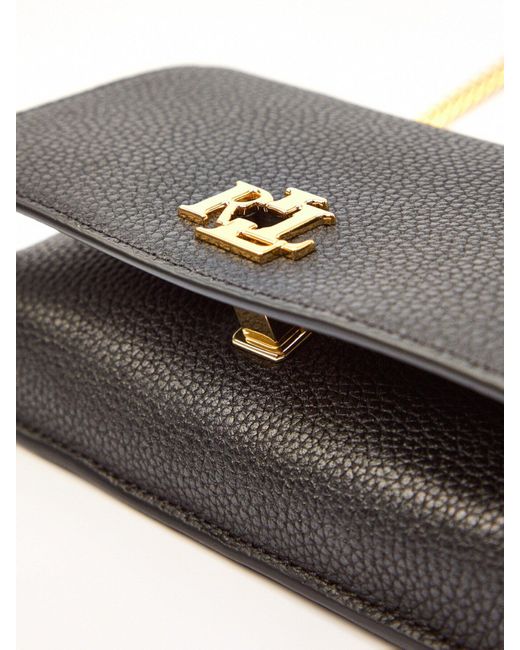 Ralph Lauren Gray Turnlock Phone Bag Tech Case