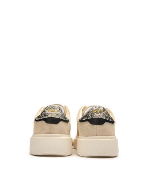 Boss Natural Amber Trainers