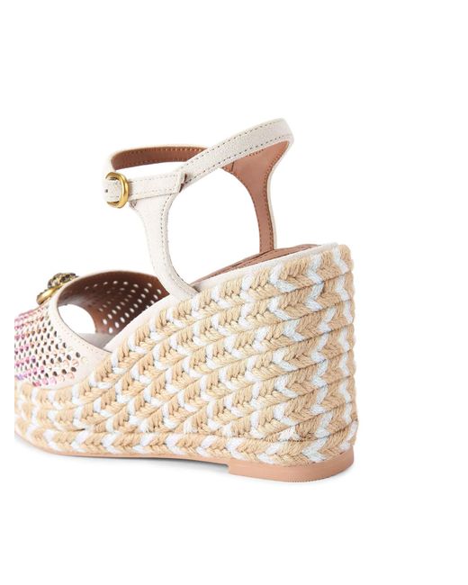 Kurt Geiger White Chelsea Wedge