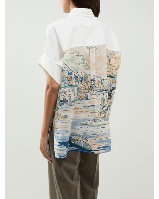 Weekend by Maxmara White Tuono Short Sleeve Shirt
