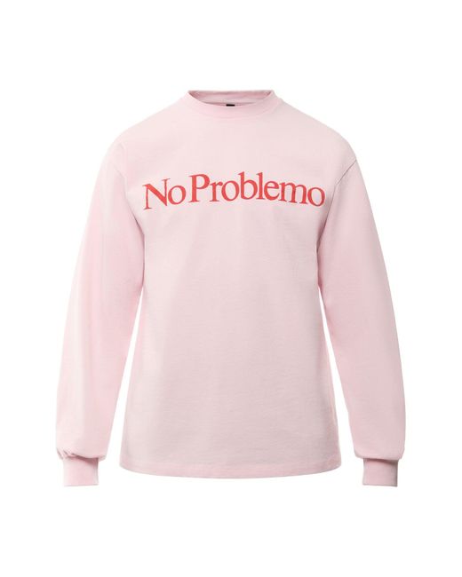 No Problemo Pink Mini Problemo Shortsleeve T-Shirt for men