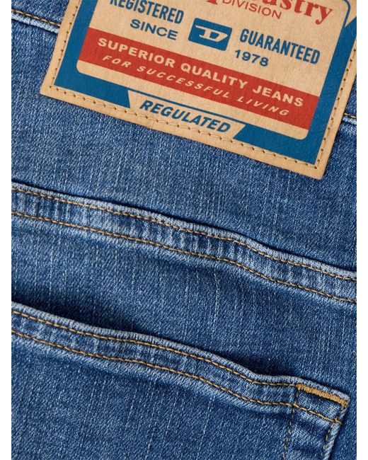 DIESEL Blue D-Vyl Slim Straight Jeans for men