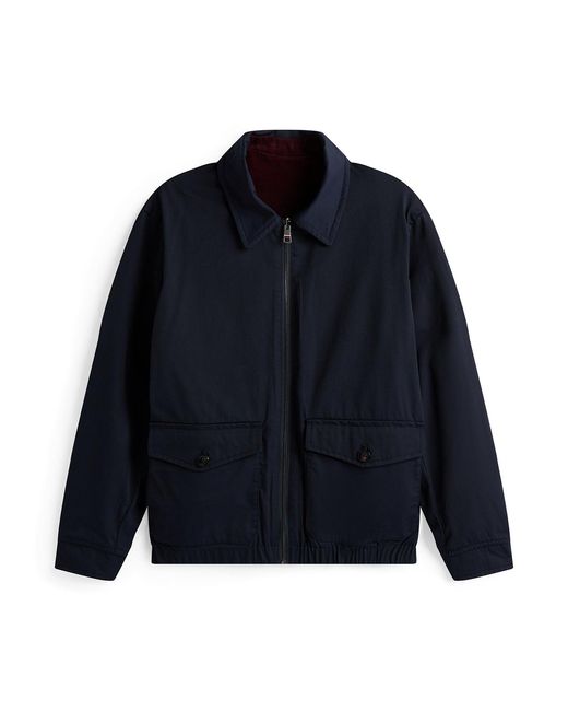 Tommy Hilfiger Red Corduroy Reversible Ivy Jacket for men
