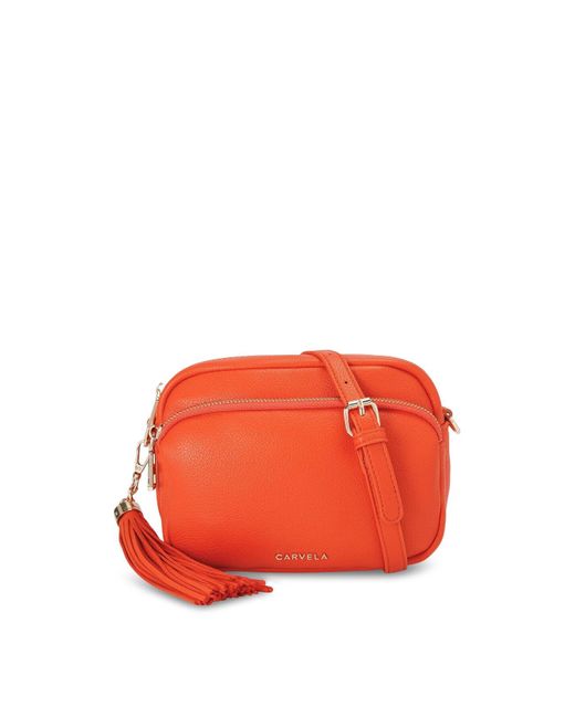 Carvela Kurt Geiger Orange Como Crossbody