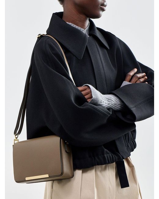 Apatchy London Brown Newbury Crossbody Bag