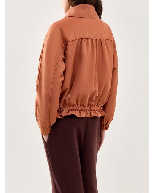 Varley Orange Lotta Blouson Jacket