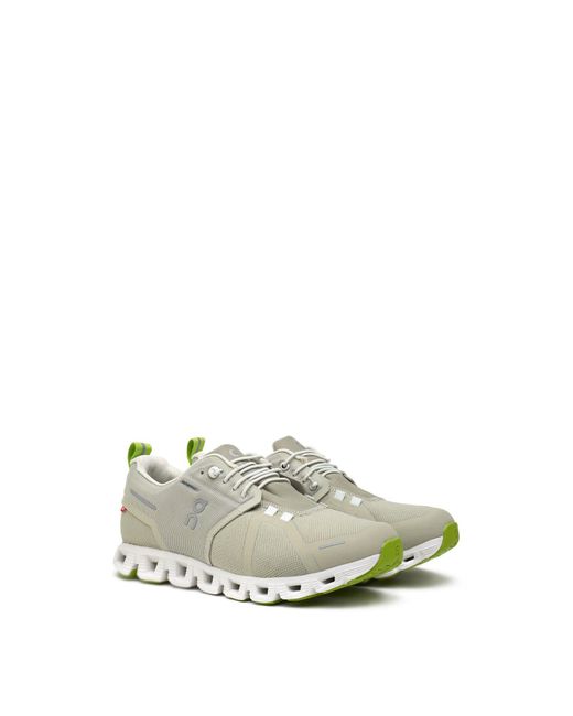 On Shoes White Cloud 5 Waterproof Trainers