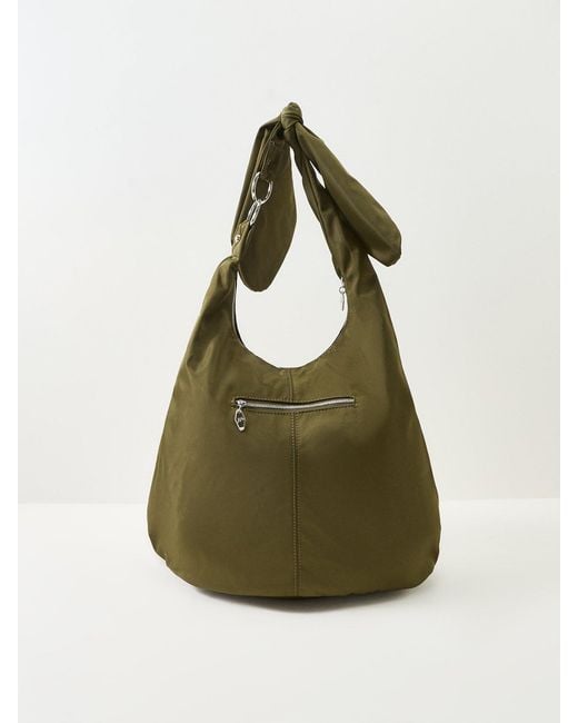 Damson Madder Green Gene Oversized Recycled Tote Bag