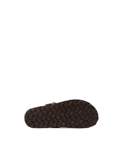 Sole Brown Nye Footbed Suede Mules for men