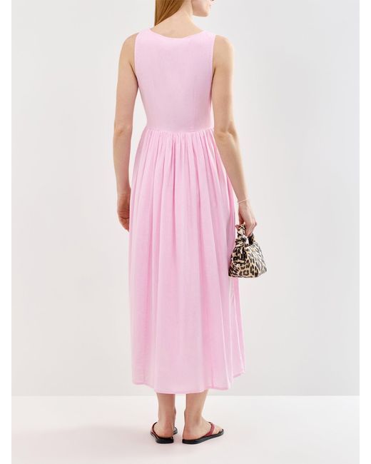 Nobody's Child Pink Cora Midi Dress