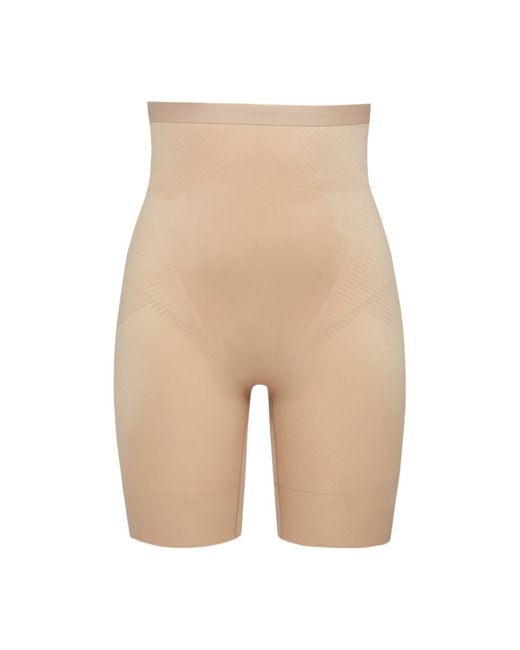 Spanx Natural Thinstincts 2.0 High Waisted Mid Short