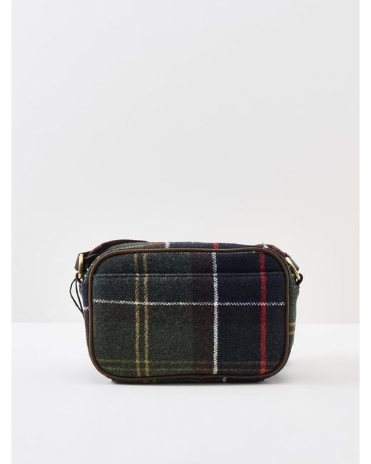 Barbour Black Contin Tartan Mini Crossbody Bag