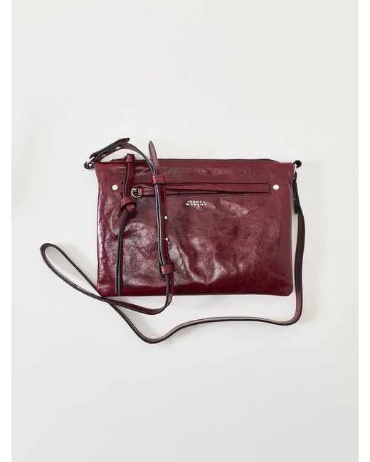 Isabel Marant Purple Winna Duo Shoulder Bag