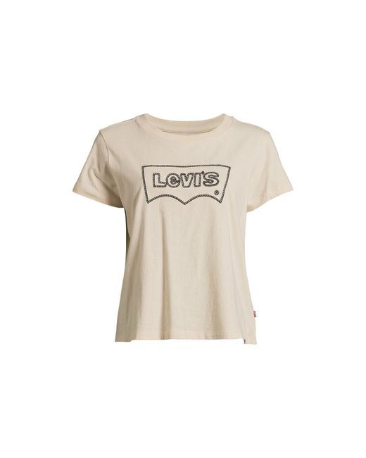 Levi's Natural Women's Graphic Boxy T-shirt