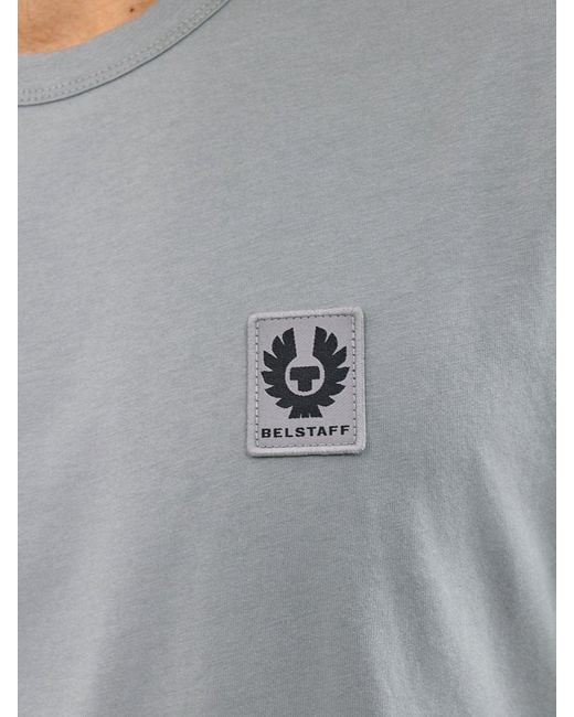 Belstaff Gray Logo T-Shirt for men