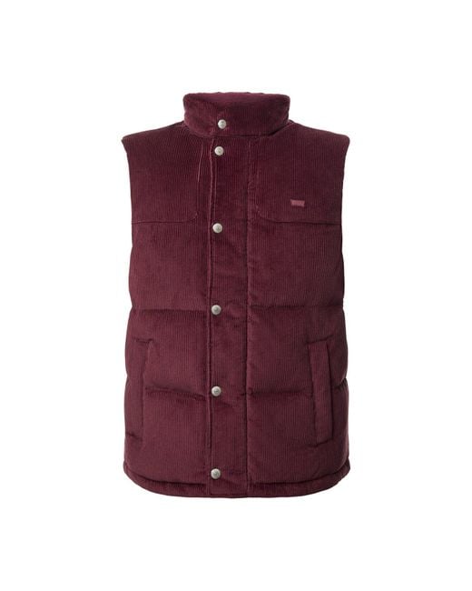 Levi's Purple Men's Rockridge Corduroy Gilet for men