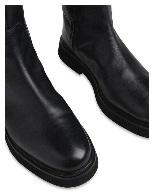 Whistles Black Women's Quin Stretch Knee High Boot