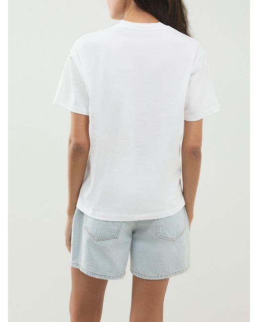 Carhartt White Short Sleeve Pocket Small Heart T-Shirt for men