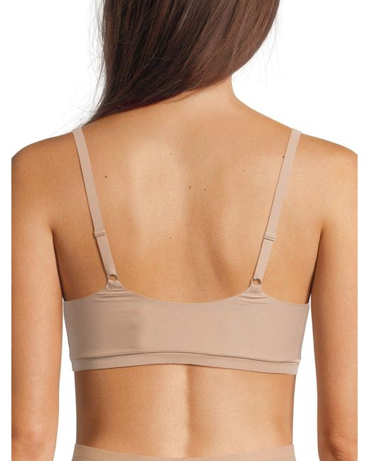 Chantelle White Soft Stretch Padded Bralette