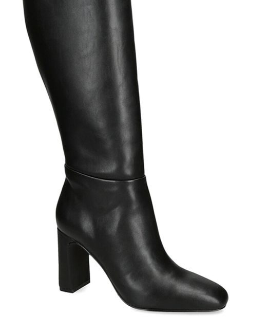 Steve Madden Black Speedway Platform Loafers