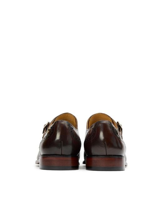 Simon Carter Brown Spaniel Shoes for men