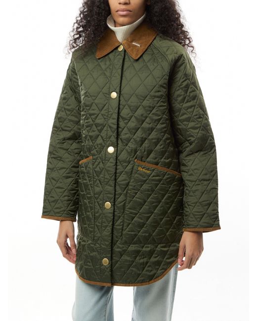 Barbour Green Os Liddesdale Coat