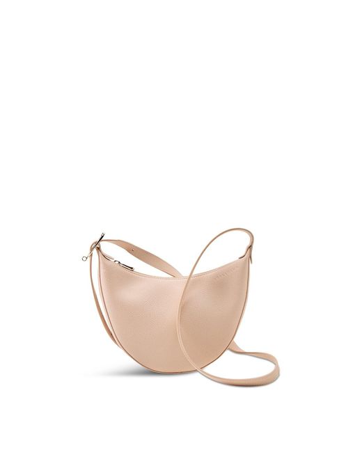 Longchamp Pink Le Foulonné Small Crossbody Bag