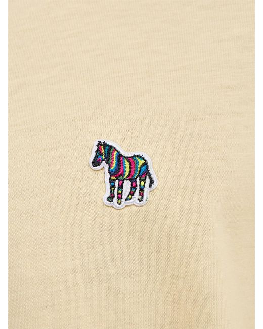 Paul Smith Natural Zebra T-Shirt for men
