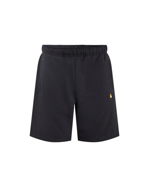 Carhartt Blue Chase Sweat Shorts for men