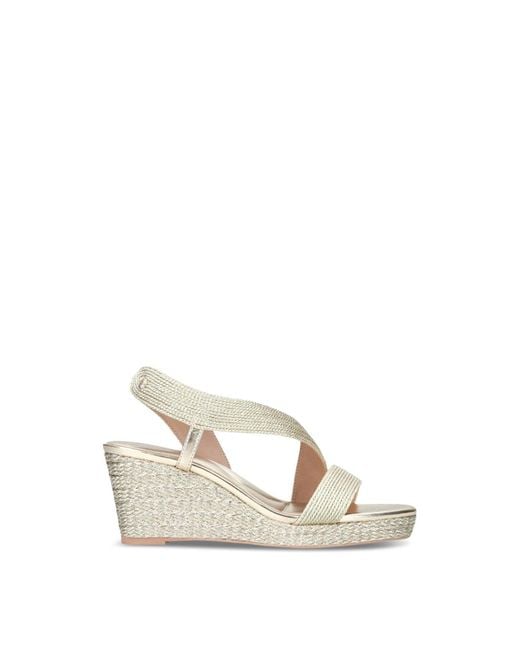 Carvela Kurt Geiger Natural Women's Gala Wedge 70