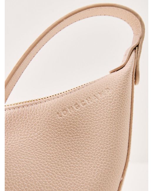 Longchamp Pink Le Foulonné Small Crossbody Bag
