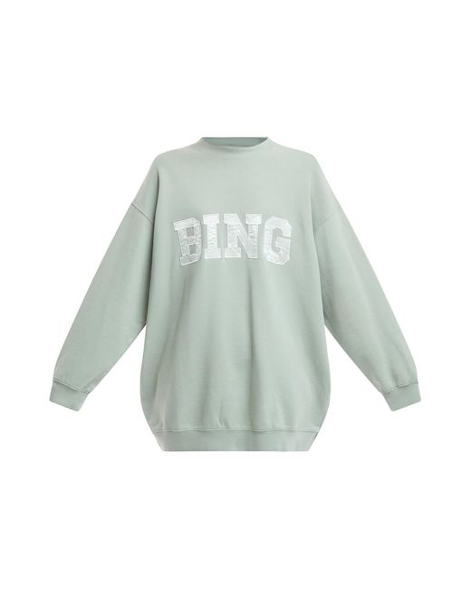 Anine Bing Green Women's Tyler Sweatshirt
