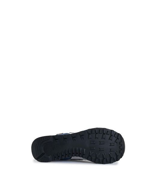 New Balance Blue 574 Suede Trainers for men