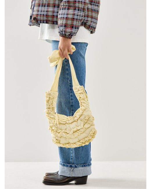 Damson Madder Blue Quinn Slouchy Bag