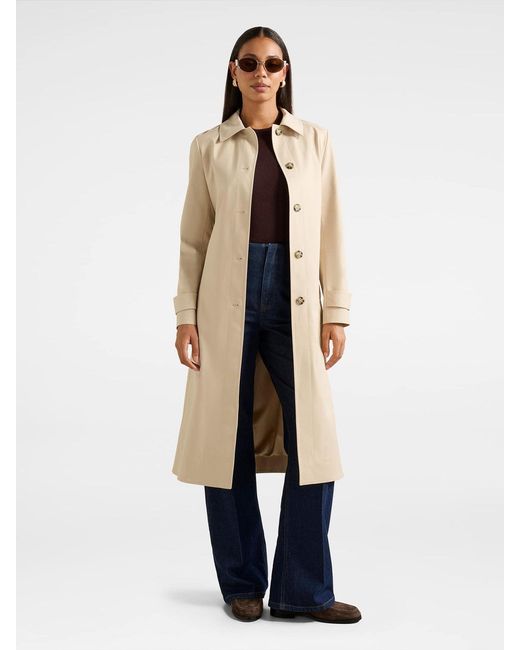 Forever New Natural Helen Single Breasted Belted Trench Coat