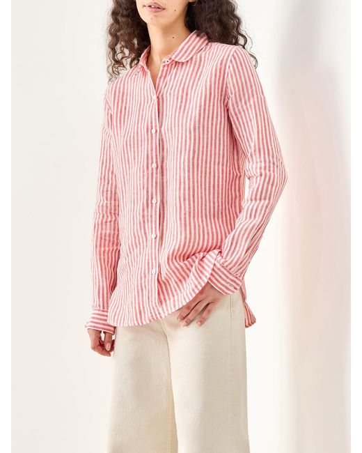 Barbour Pink Marine Shirt Stripe