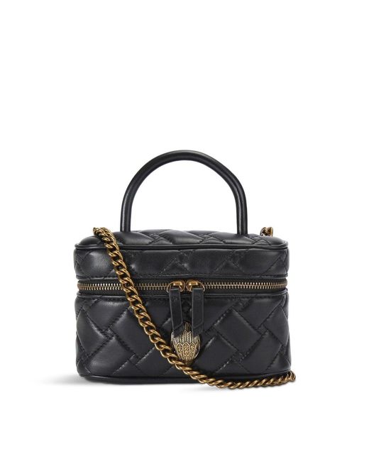 Kurt Geiger Black Mini Kensington Vanity Cross Body Bag